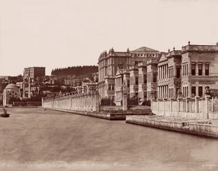 Dolmabahçe Palace and German Embassy